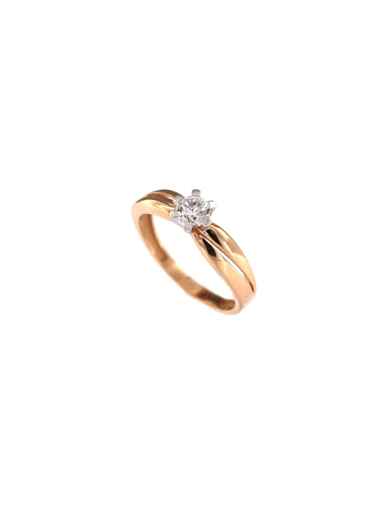 Rose gold engagement ring DRS01-07-05