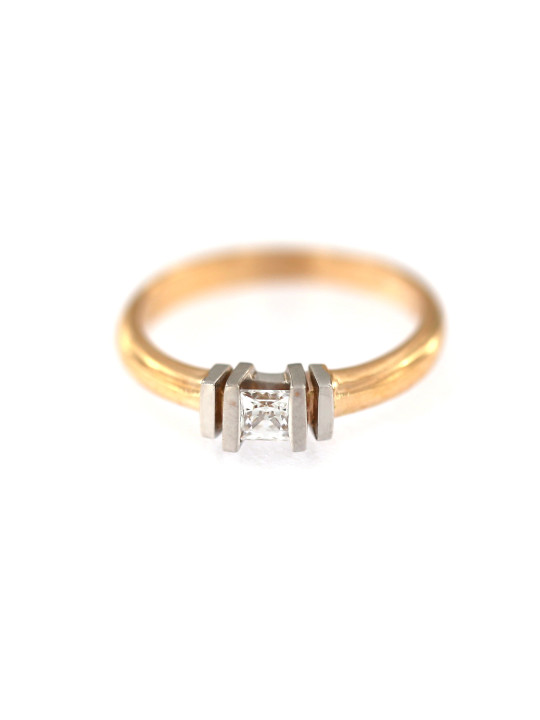 Rose gold engagement ring DRS01-25-02