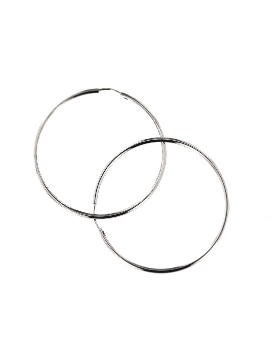 White gold earrings BBR01-02-12