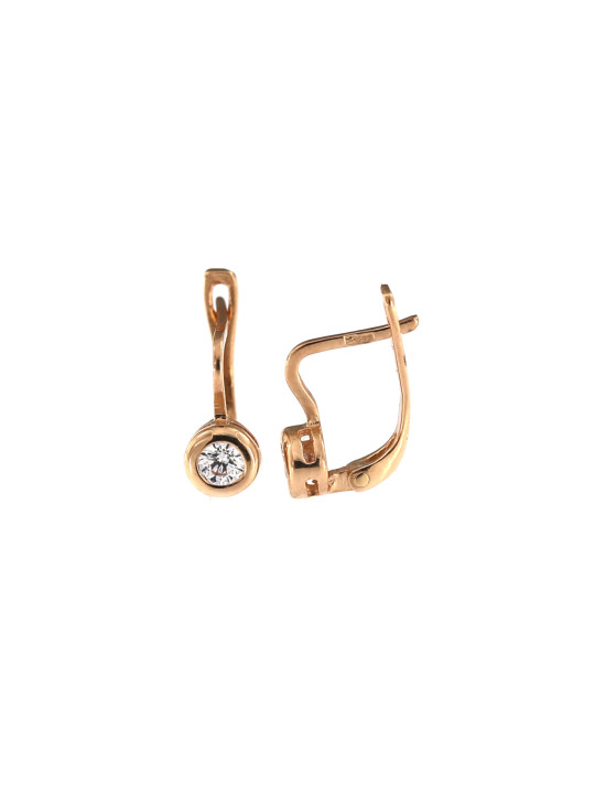 Rose gold kids earrings BRA08-01-29