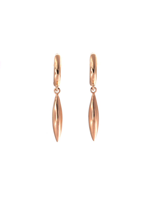 Rose gold drop earrings BRA05-02-28