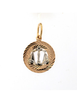 Rose gold Libra pendant ARH-SV-03