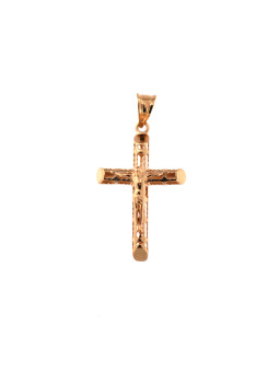 Rose gold cross pendant ARK01-29