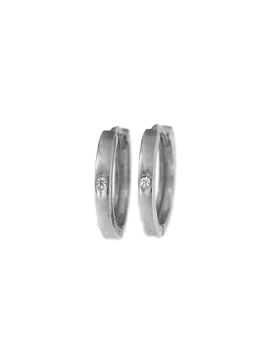 White gold earrings BBR01-01-05
