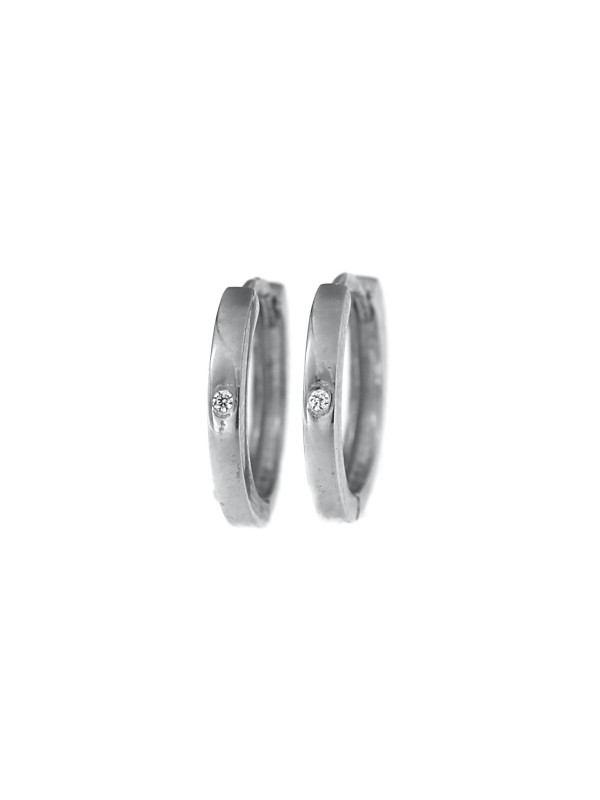 White gold earrings BBR01-01-05