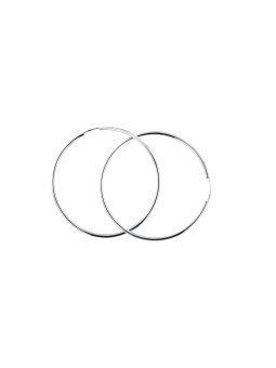 White gold earrings BBR01-02-22
