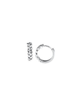 White gold earrings BBR01-07-01