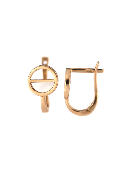 Rose gold earrings BRA01-OP-02