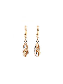 Rose gold drop earrings  BRA05-09-17