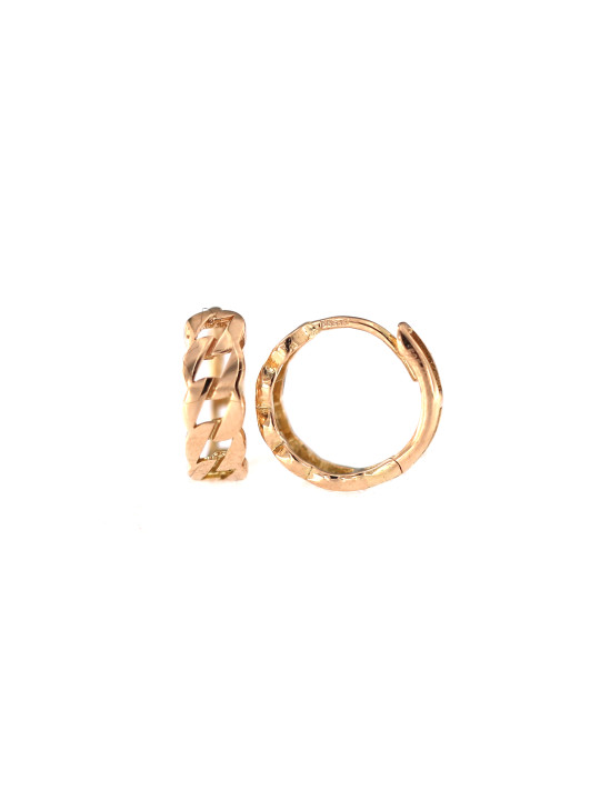 Rose gold earrings BRR01-17-06