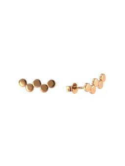 Rose gold  pin earrings BRV06-05-04