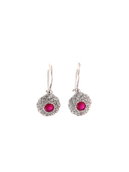 White gold  earrings BBA04-RO-01