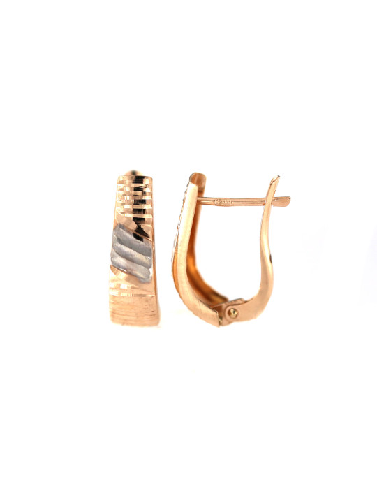 Rose gold earrings BRA02-06-29
