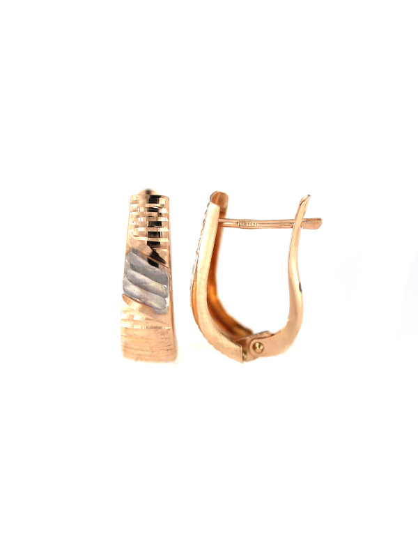 Rose gold earrings BRA02-06-29
