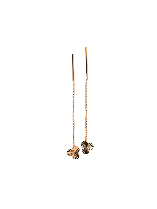 Rose gold earrings BRG01-13-03