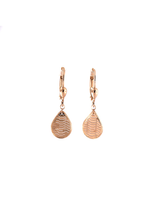 Rose gold drop earrings BRA05-02-37
