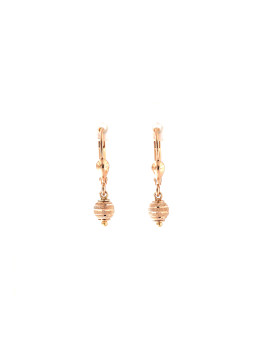 Rose gold drop earrings BRA05-07-09