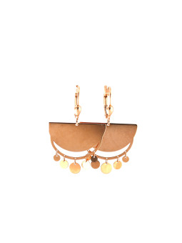 Rose gold drop earrings BRA05-16-01