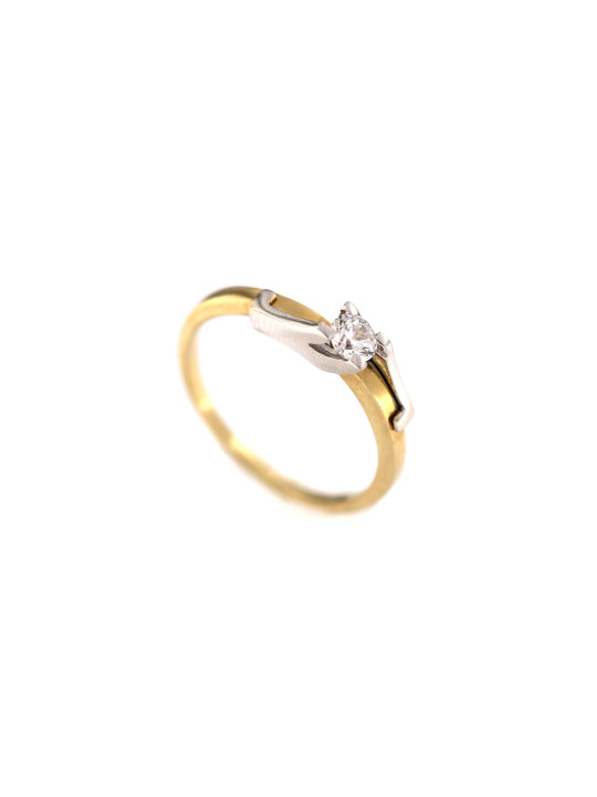 Yellow gold engagement ring DGS01-01-16
