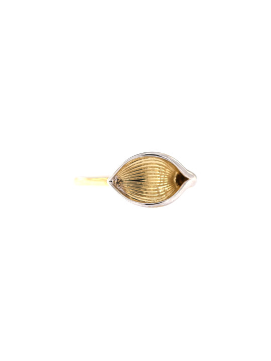 Yellow gold ring DGB01-12