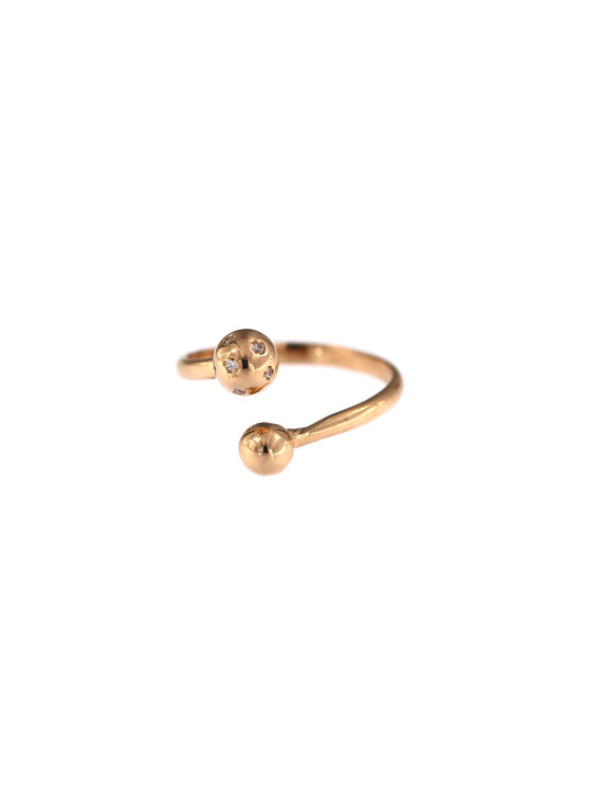 Rose gold ring DRB04-07