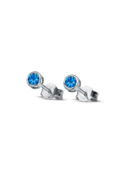 White gold sapphire earrings BBBR02-03-16