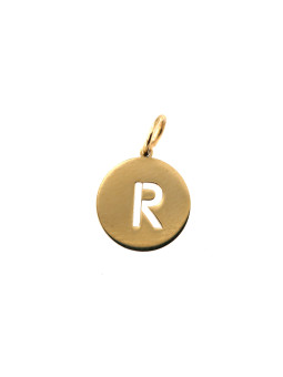 Geltono aukso pakabukas raidė AGR-R-03