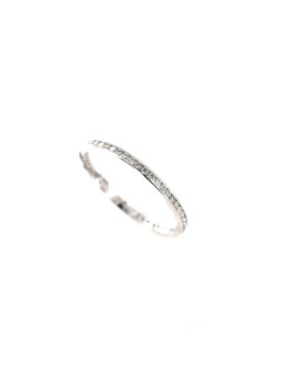 White gold ring with diamonds DBBR12-25