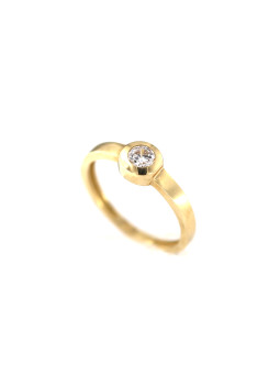 Yellow gold engagement ring DGS01-06-08