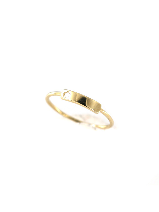 Yellow gold ring DGB09-09