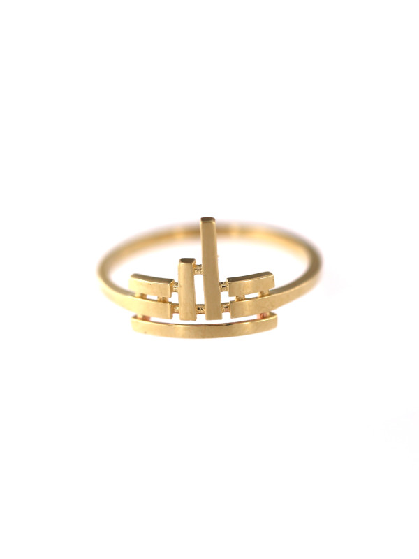 Yellow gold ring DGB09-21