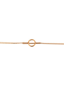 Rose gold anklet EK10–01