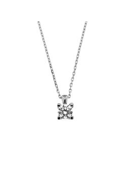 White gold pendant necklace CPB01-06