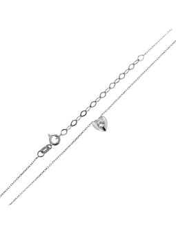 White gold pendant necklace CPB06-04
