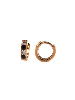 Rose gold kids earrings BRA09-08-01