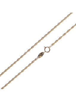 Geltono aukso grandinėlė CGDRK-2.00MM 50CM