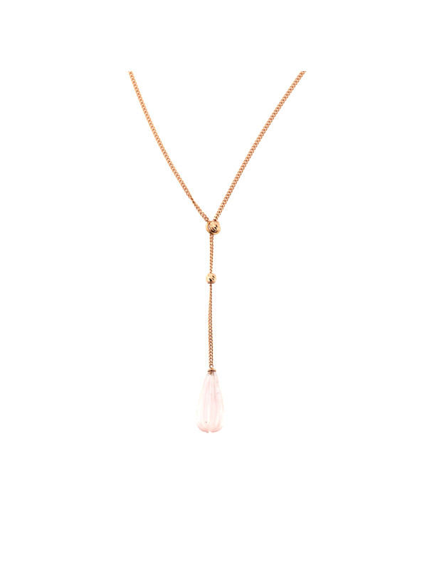 Rose gold pendant necklace CPR-R-01