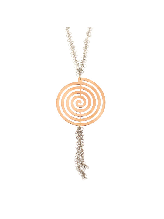 Rose gold pendant necklace CPR32-03