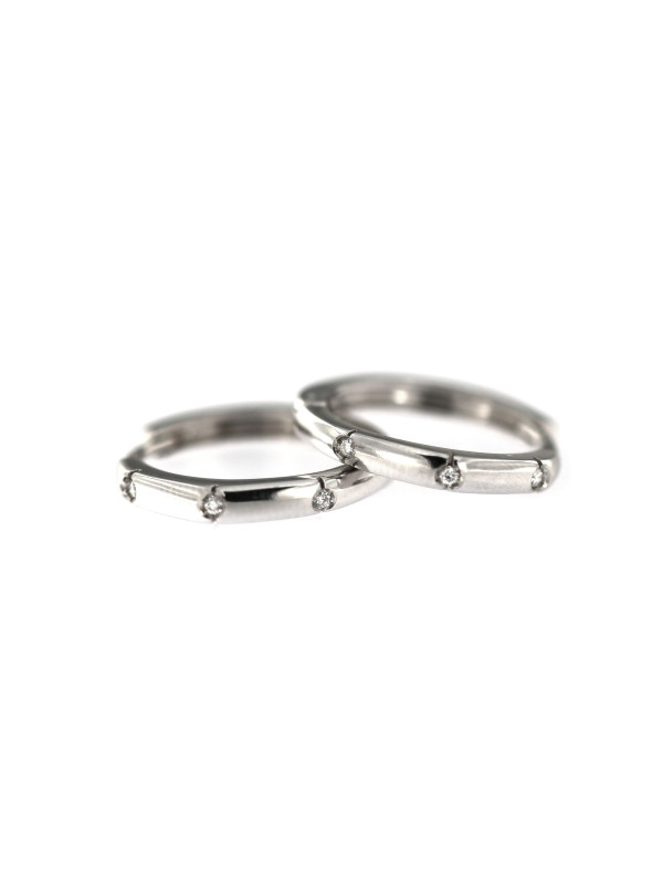 White gold diamond earrings BBBR05-02-01
