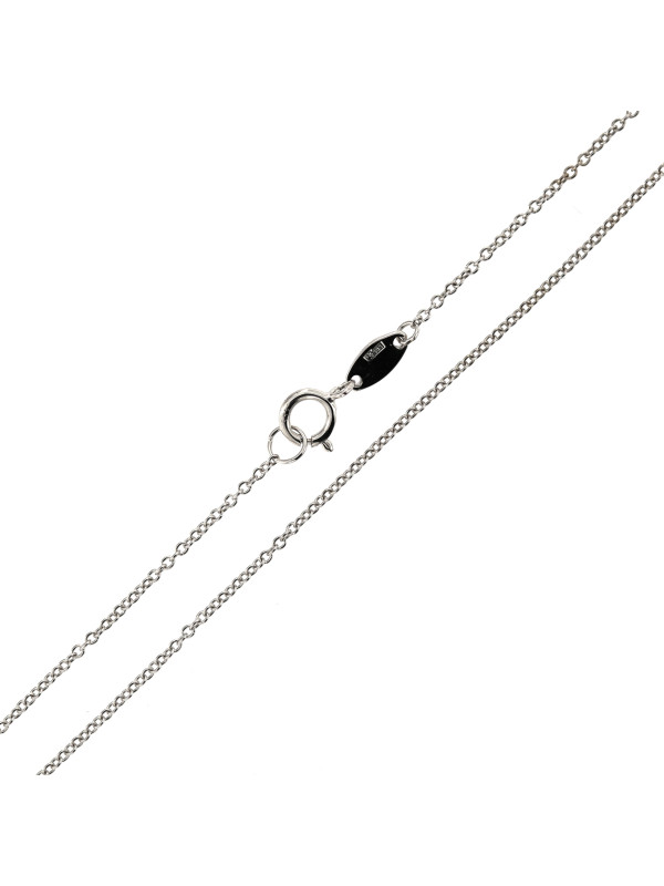 White gold chain CBCAB7-0.50MM