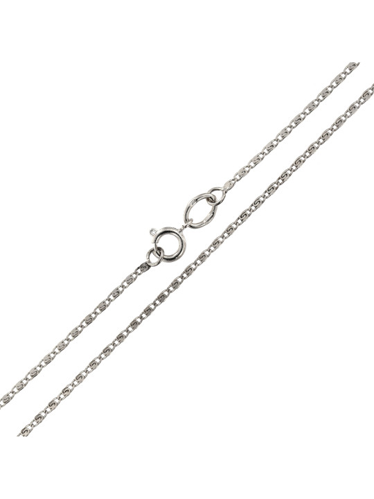 White gold chain CBESP-1.00MM