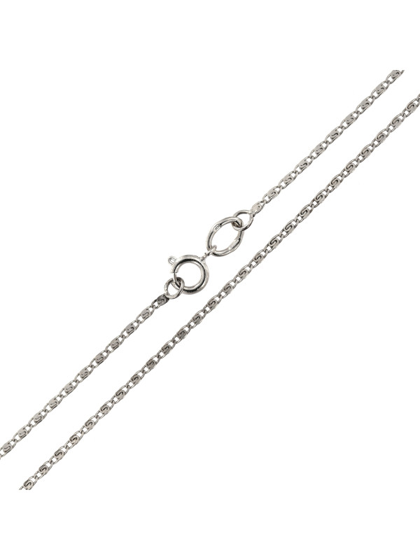 White gold chain CBESP-1.00MM