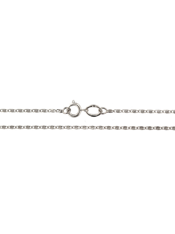 White gold chain CBESP-1.00MM