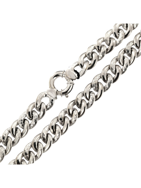 White gold chain CBG3P-15.00MM