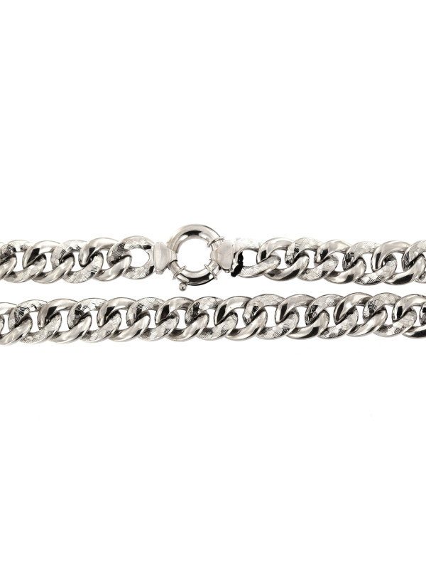 White gold chain CBG3P-15.00MM