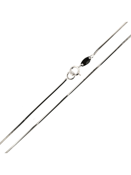 White gold chain CBSNKSQ-0.80MM