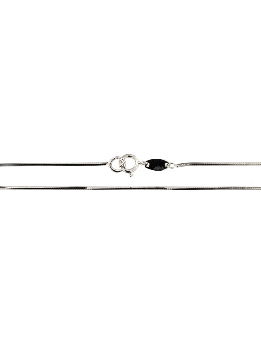 White gold chain CBSNKSQ-0.80MM