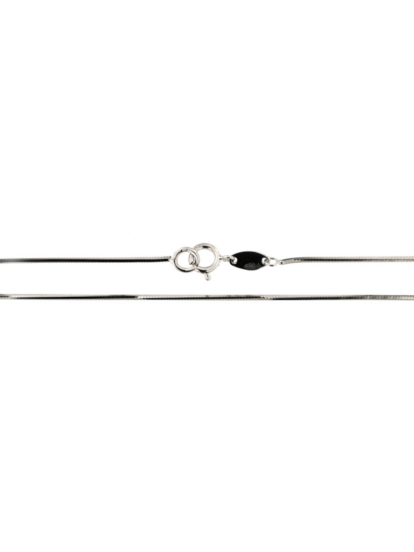 White gold chain CBSNKSQ-0.80MM