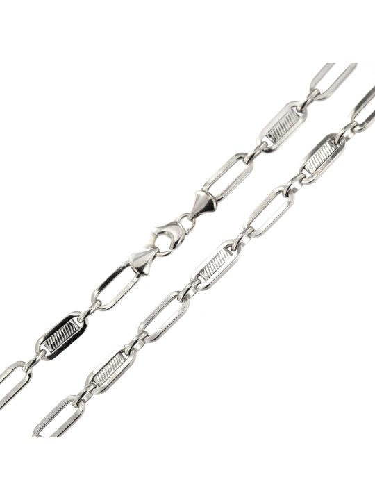 White gold chain CBZF04
