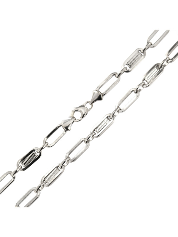 White gold chain CBZF04
